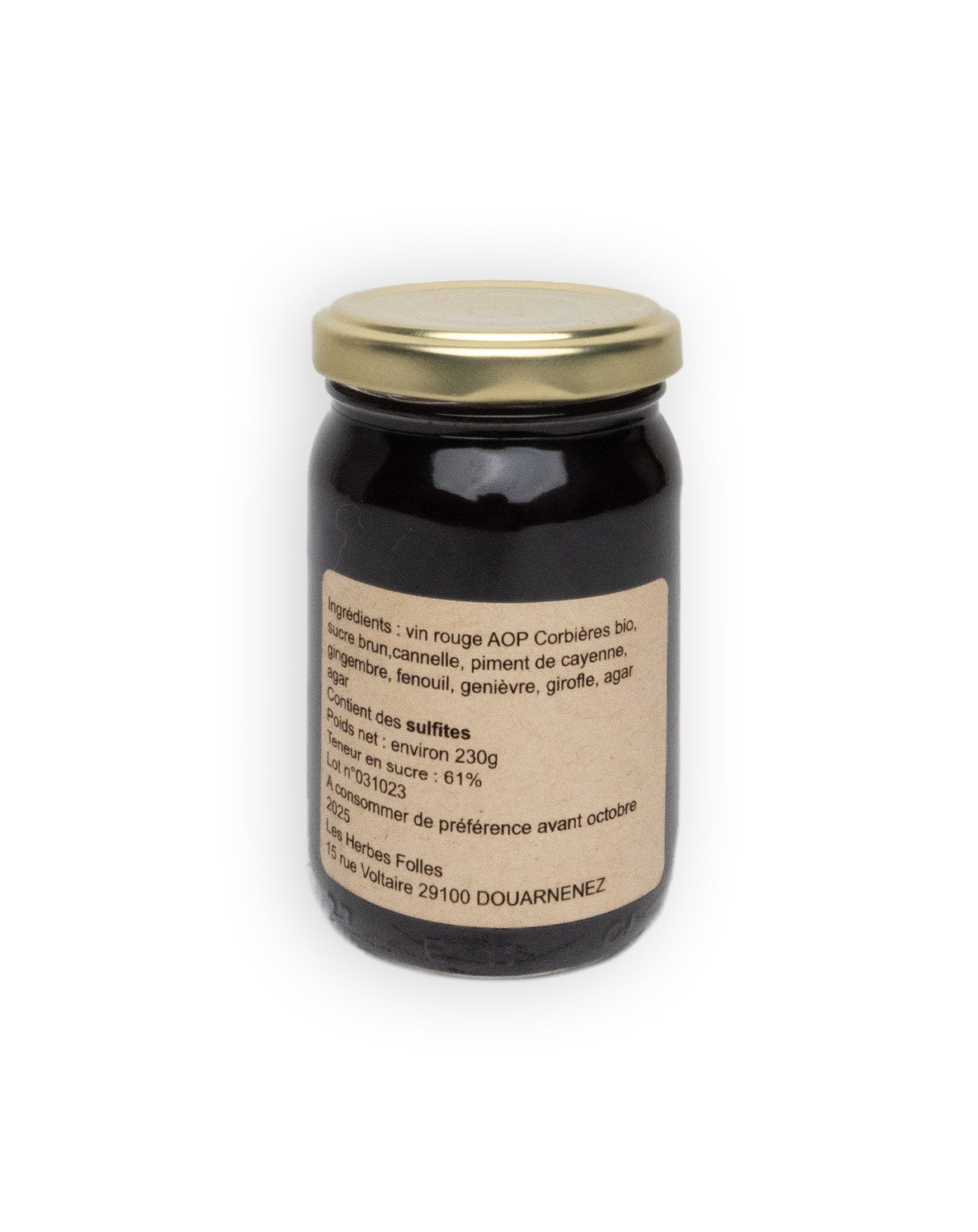 Confit Vin Rouge | Epices - 230g