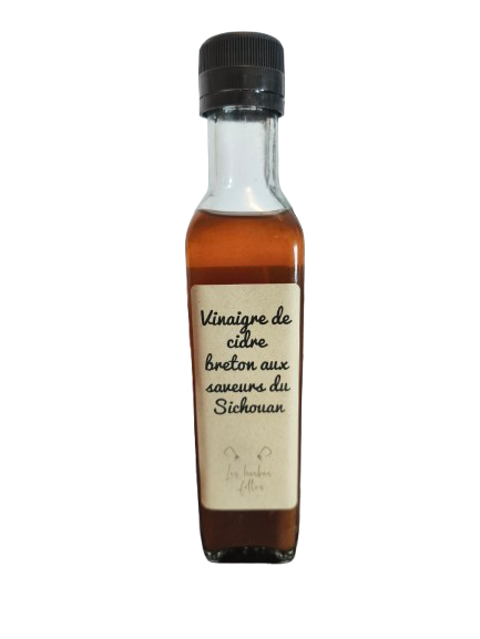 Vinaigre de cidre Breton aux saveurs du Sichuan